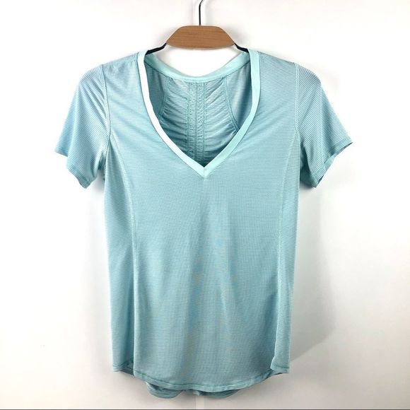 Lululemon Runner Up Short Sleeve in Aquamarine M - Picture 7 of 12